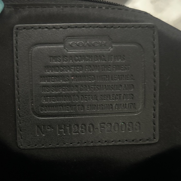 COACH Ashley Dotted Op-Art Crossbody Bag - Picture 11 of 12